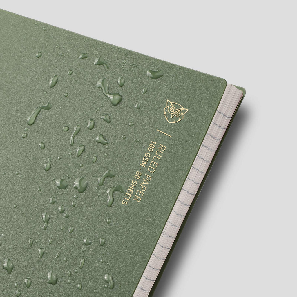 EMSHOI Lined Journal Spiral Notebook 5.7" x 8.22" - 4 Pack 640 Pages 100gsm Thick Paper, A5 Small Notebooks College Ruled, Plastic Hardcover Journals for Writing Women Men Work School Supplies