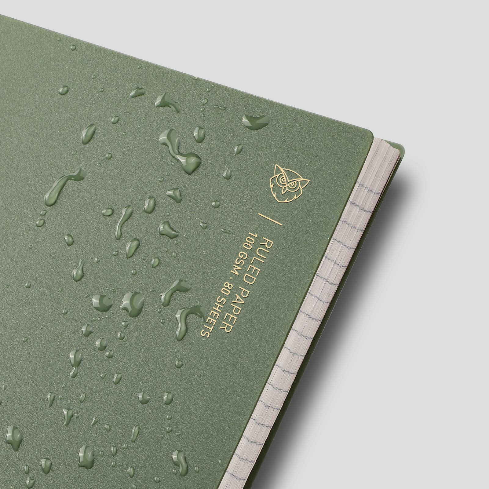 EMSHOI Lined Journal Spiral Notebook 5.7" x 8.22" - 4 Pack 640 Pages 100gsm Thick Paper, A5 Small Notebooks College Ruled, Plastic Hardcover Journals for Writing Women Men Work School Supplies